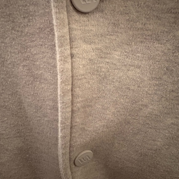 Layer 8 Heather Gray Varsity Jacket - Picture 4 of 4